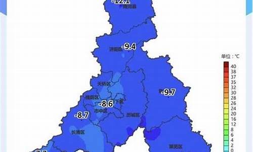 历年来济南市最低气温